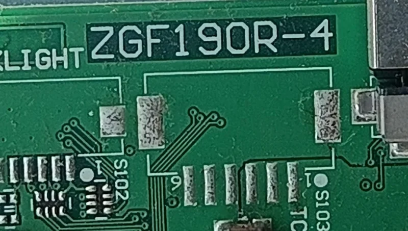 ZGF190R-4, PZPAZZ GRUNDİG 49 VLX 7730 SP MAİNBOARD ANAKART