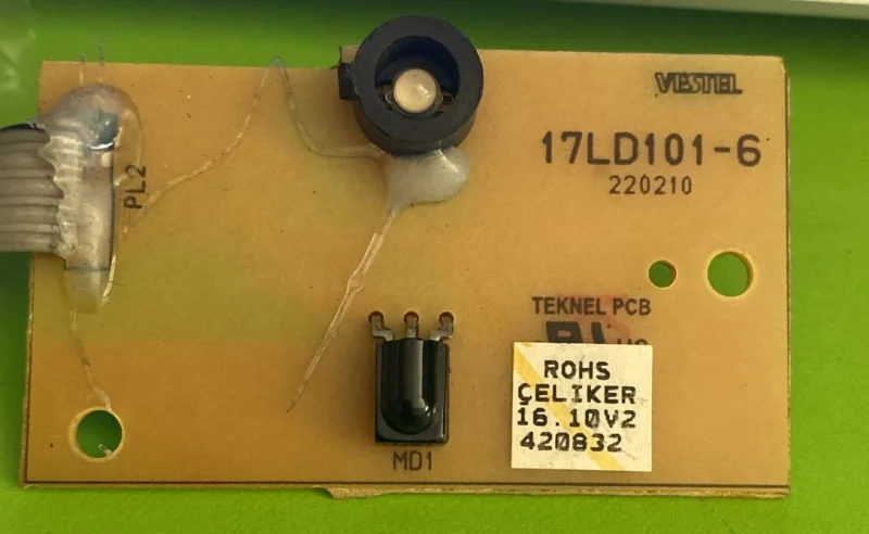 17LD101-6 VESTEL KUMANDA GÖZÜ IR