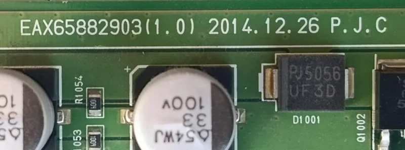 EAX65882903 (1.0), LG 32MB25HM-P MAİNBOARD ANAKART