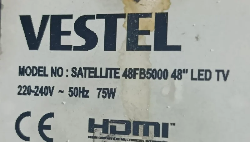 17IPS12, 23321119, 27799878 VESTEL 48FB5000 POWER BESLEME