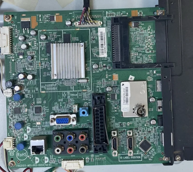 715G5155-M01-003-005X PHİLİPS 37PFL3507 MAİNBOARD ANAKART