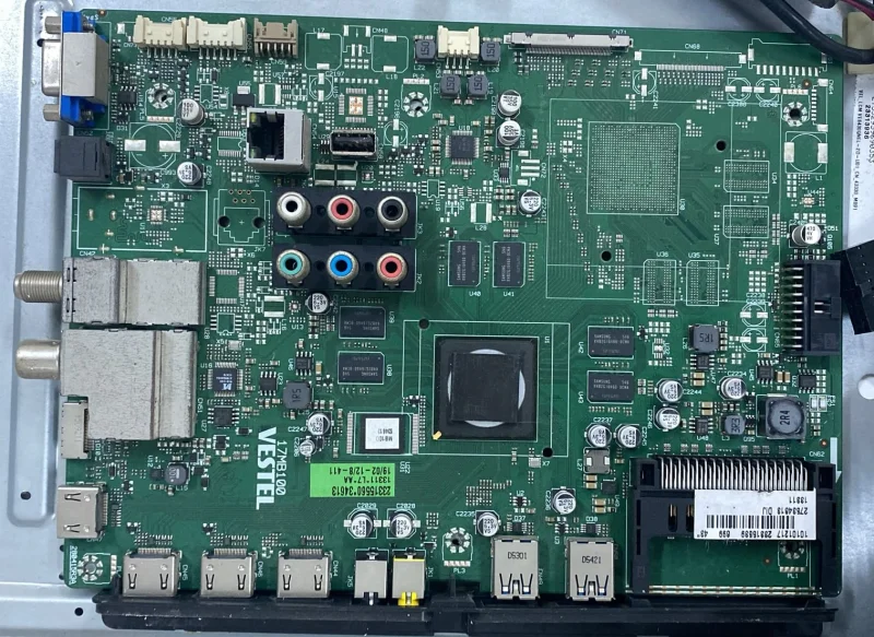 17MB100, 10101217, 23315539 VESTEL 43UA8900 MAİNBOARD ANAKART