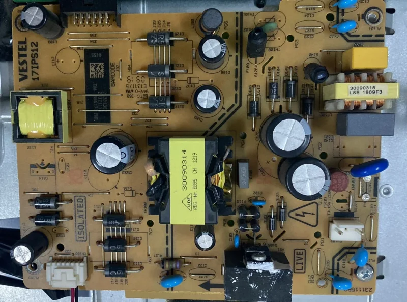 17IPS12, 23321125, 28261361  VESTEL 40FD5050 MAİNBOARD ANAKART
