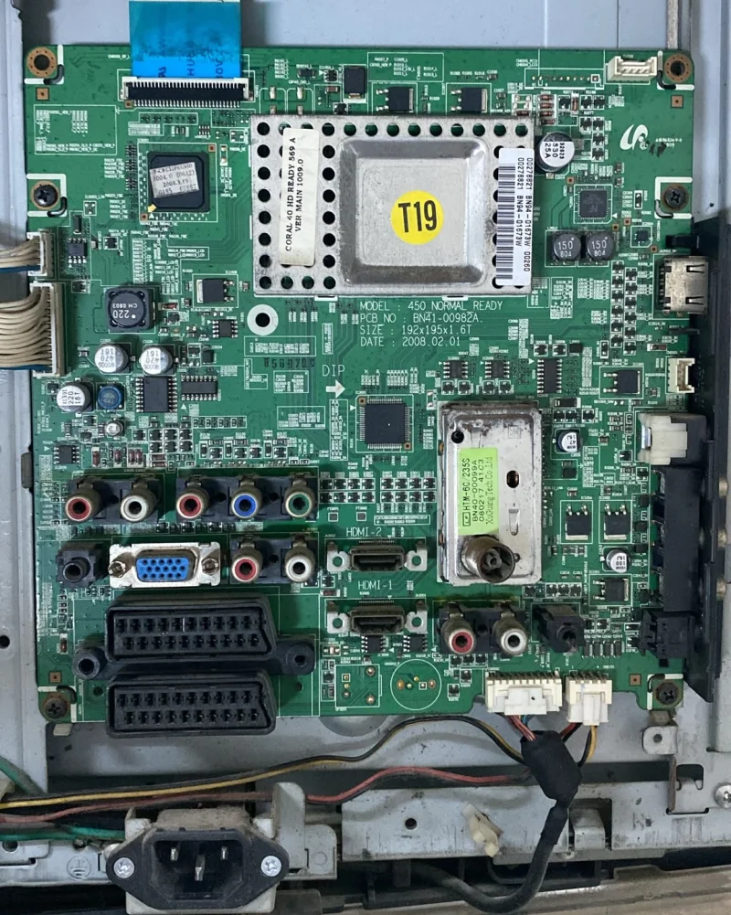 BN41-00982A, BN94-01673 SAMSUNG LE40A451C1 MAİNBOARD ANAKART