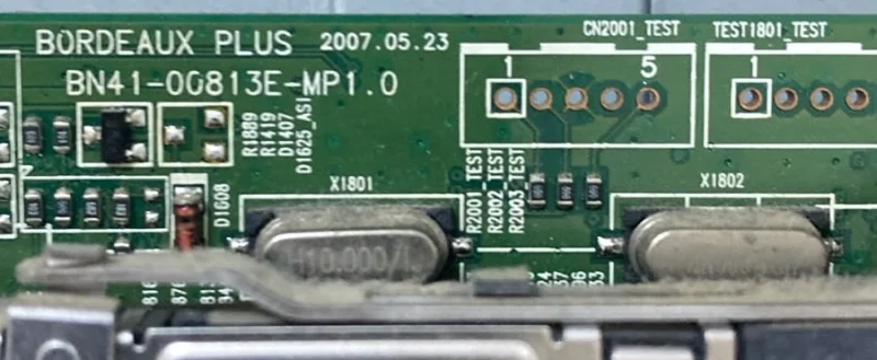 BN41-00813E-MP1.0, BN94-01312V SAMSUNG LE40N87BD MAİNBOARD ANAKART