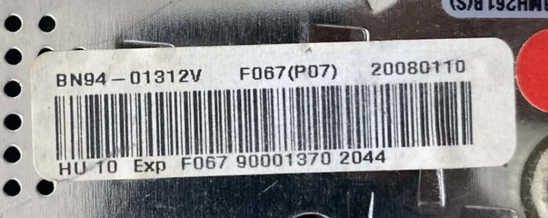 BN41-00813E-MP1.0, BN94-01312V SAMSUNG LE40N87BD MAİNBOARD ANAKART