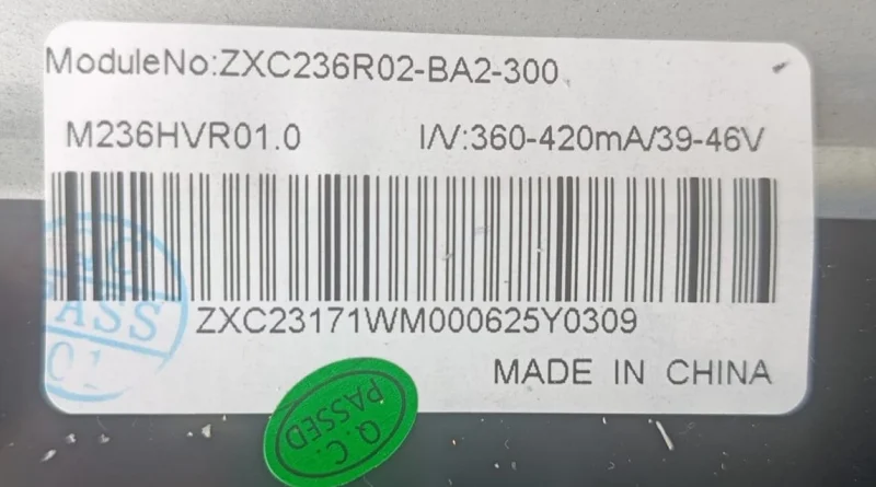 M236HVR01.0, 23.6 GAMİNG TM24RFA MONİTÖR LED PANEL EKRAN
