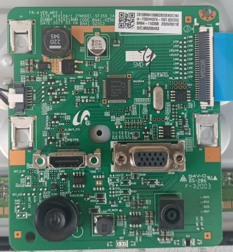 BN41-02503, BN94-11035B SAMSUNG S24F354FHM MAİNBOARD ANAKART