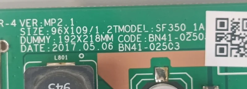 BN41-02503, BN94-11035B SAMSUNG S24F354FHM MAİNBOARD ANAKART