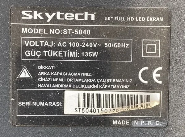 MEGMEET MIP550D-CX, SKYTECH ST-5040 POWER BESLEME