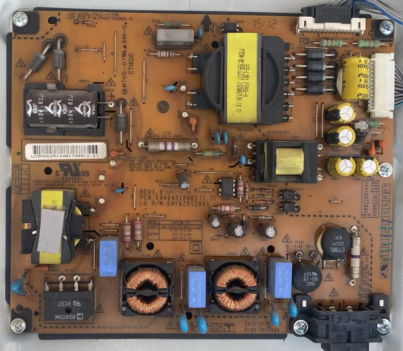 EAX64310001 (1.7) LG 32LM620S POWER BESLEME