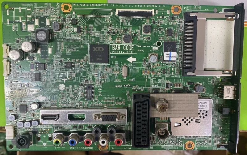 EAX66166702, 04EZ58602BA, LG MAİNBOARD ANAKART