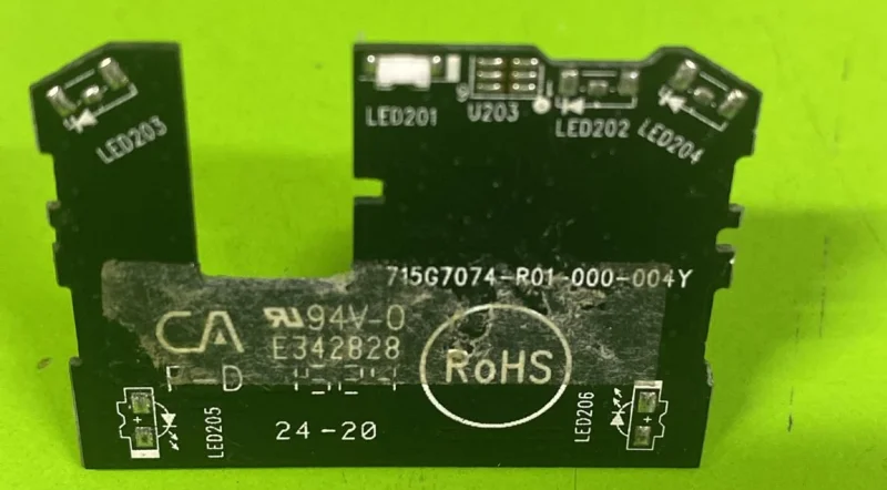 715g7074-R01-000-004y, Philips 40pfk6510 Göz Sensör Ir