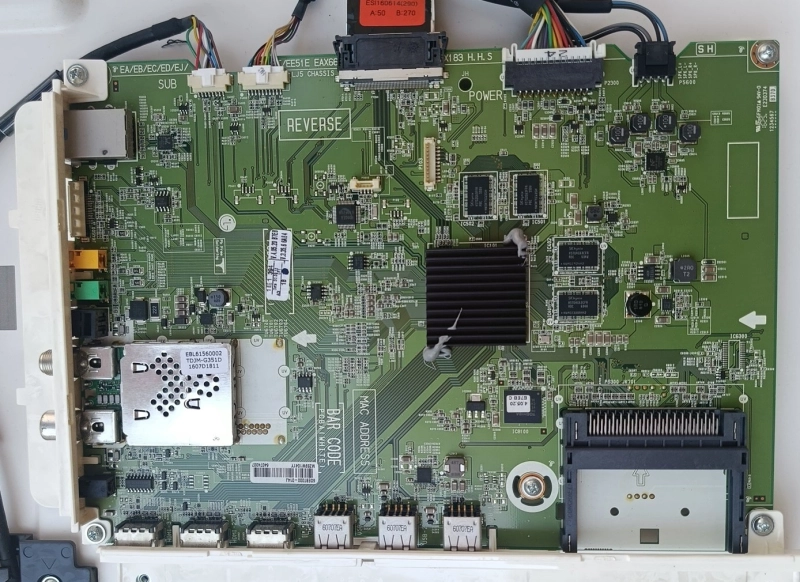 EAX66564604 (1.0), LG 55EG910V MAİNBOARD ANAKART