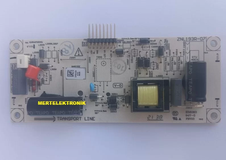 Znl193-07,Zps120 Beko B49l 6652 5b Led Driver