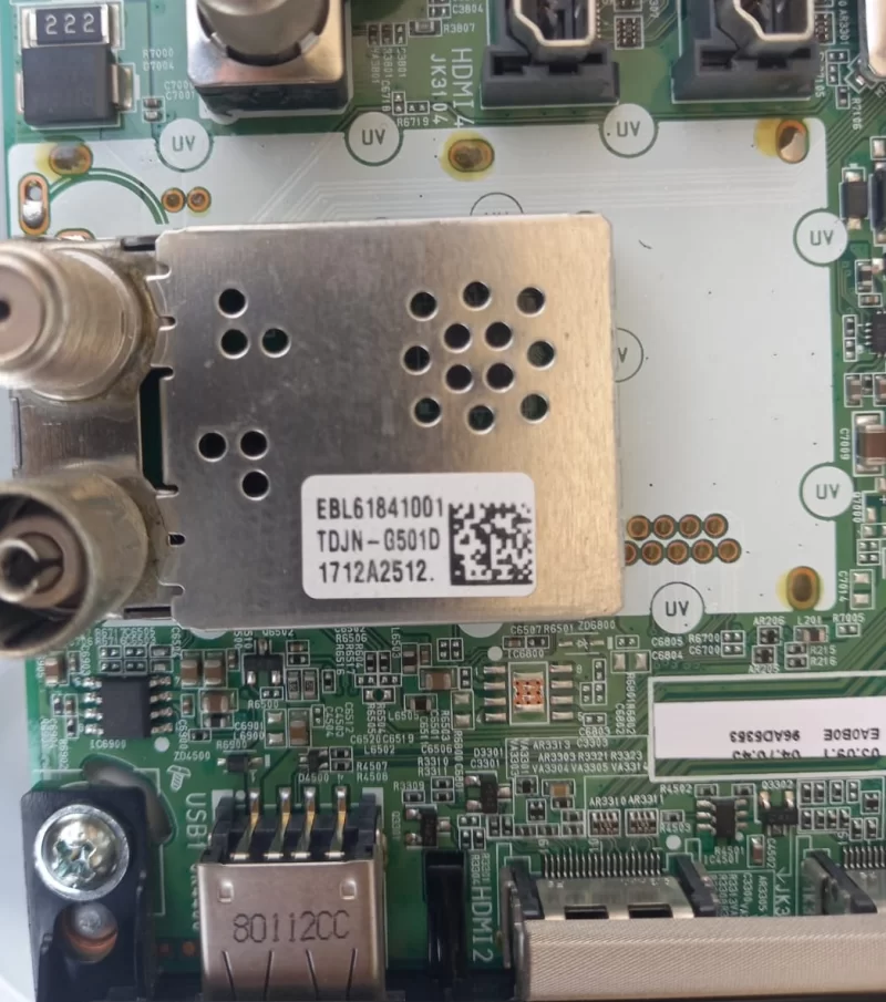 EAX67107604 , EBL61841001 Lg 43UJ701V Main Board Anakart