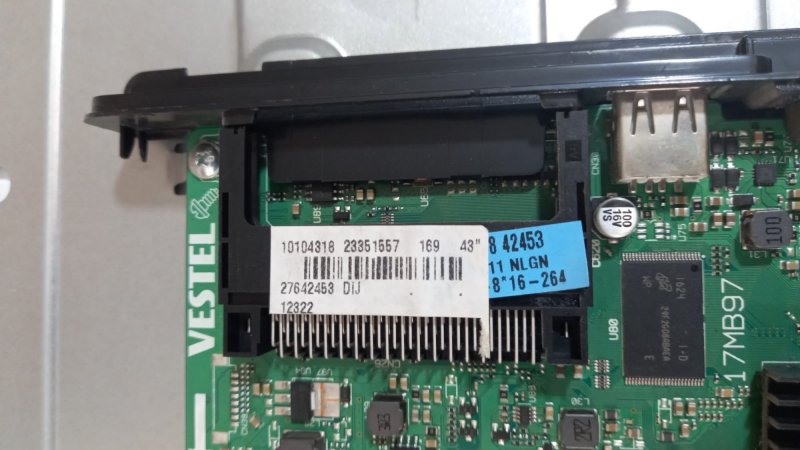 23351557 , 27642458  , 17MB97 , SEG 43SC7600 , MAIN BOARD 