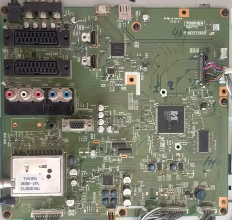 V28a001020a1, Pe0772 Toshiba 40lv655p Main Board, Anakart
