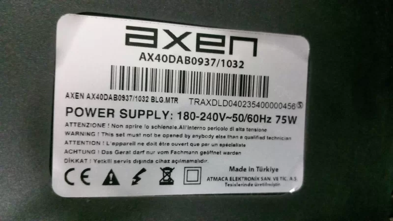 18at009ttv1.0, Axen Ax40dab09371032 Mainboard, Anakart