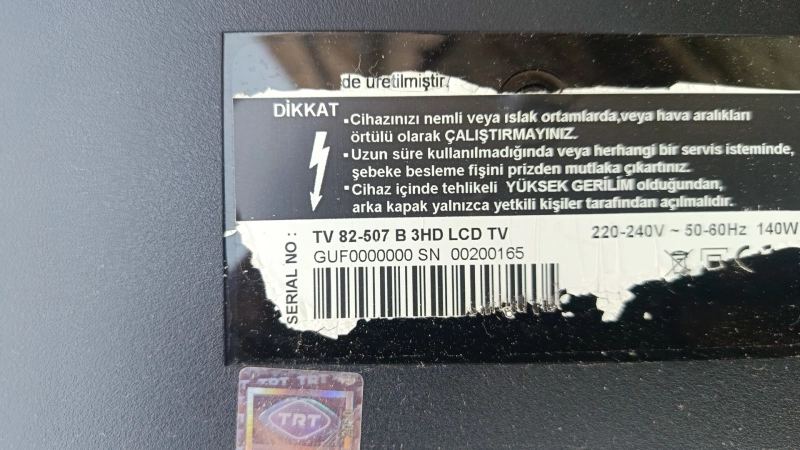 Fsp139-3f01, Arçelik Tv 82-507 B Lcd Tv Power Besleme