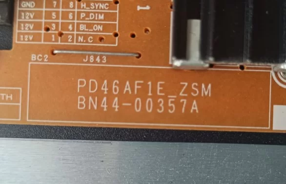 BN44-00357A, SAMSUNG UE40C6000 POWER BESLEME