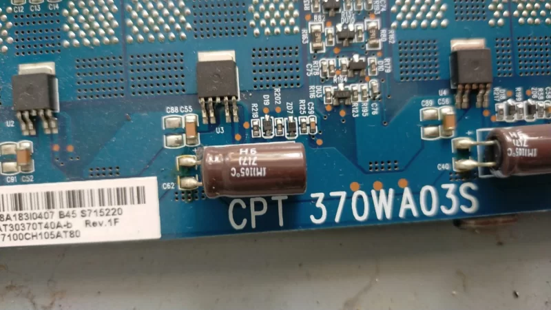 4h.V1838.491 /B1, Cpt 370wa03s, Samsung Le37a451c1h, Inverter Board