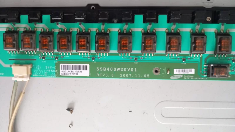 Ssb400w20v01, Ltf400hc01, Le40a656a1f Samsung İnverter Board