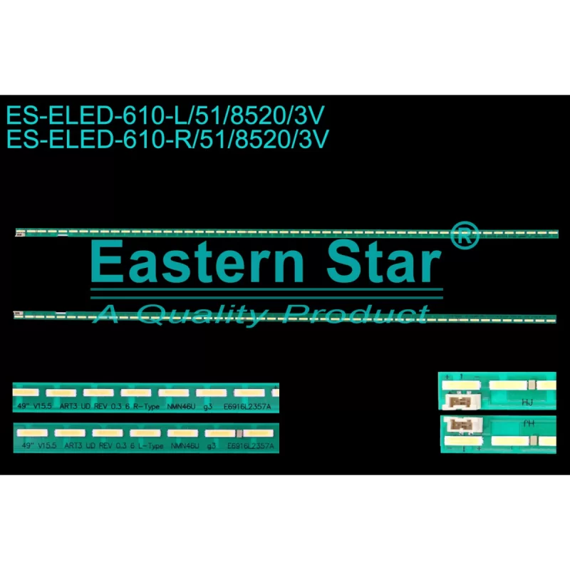 LG 49UF6807,49UH600V, 6922L-0151A, 6916L-2357A, 6916L-2298A, 6916L-2297A TV LED BAR