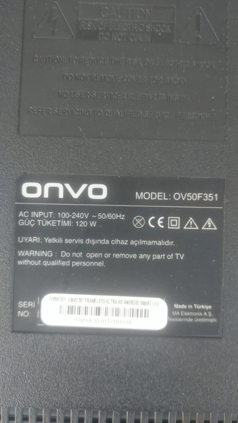 Tp.Sk706s.Pc822, Onvo Ov50351 Maın Board, Anakart