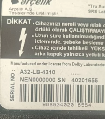 Fsp059-3f01, Zdp910r,  Arçelik A32-Lb-4310  Power Board