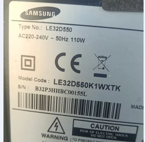 Bn41-01751a, Bn94-05414v, Samsung Le32d550 Mainboard, Anakart