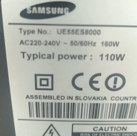 Bn44-00523b, Samsung Ue55es8000 Power Board, Besleme