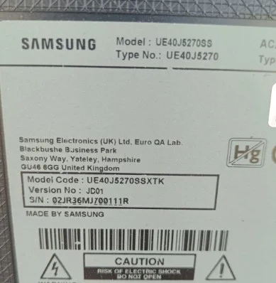 Bn96-30337a, Samsung Ue40j5270 Hoparlör Takımı