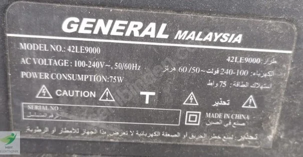 TP.SIS231.PT85, GENERAL 42LE9000 MAİNBOARD ANAKART