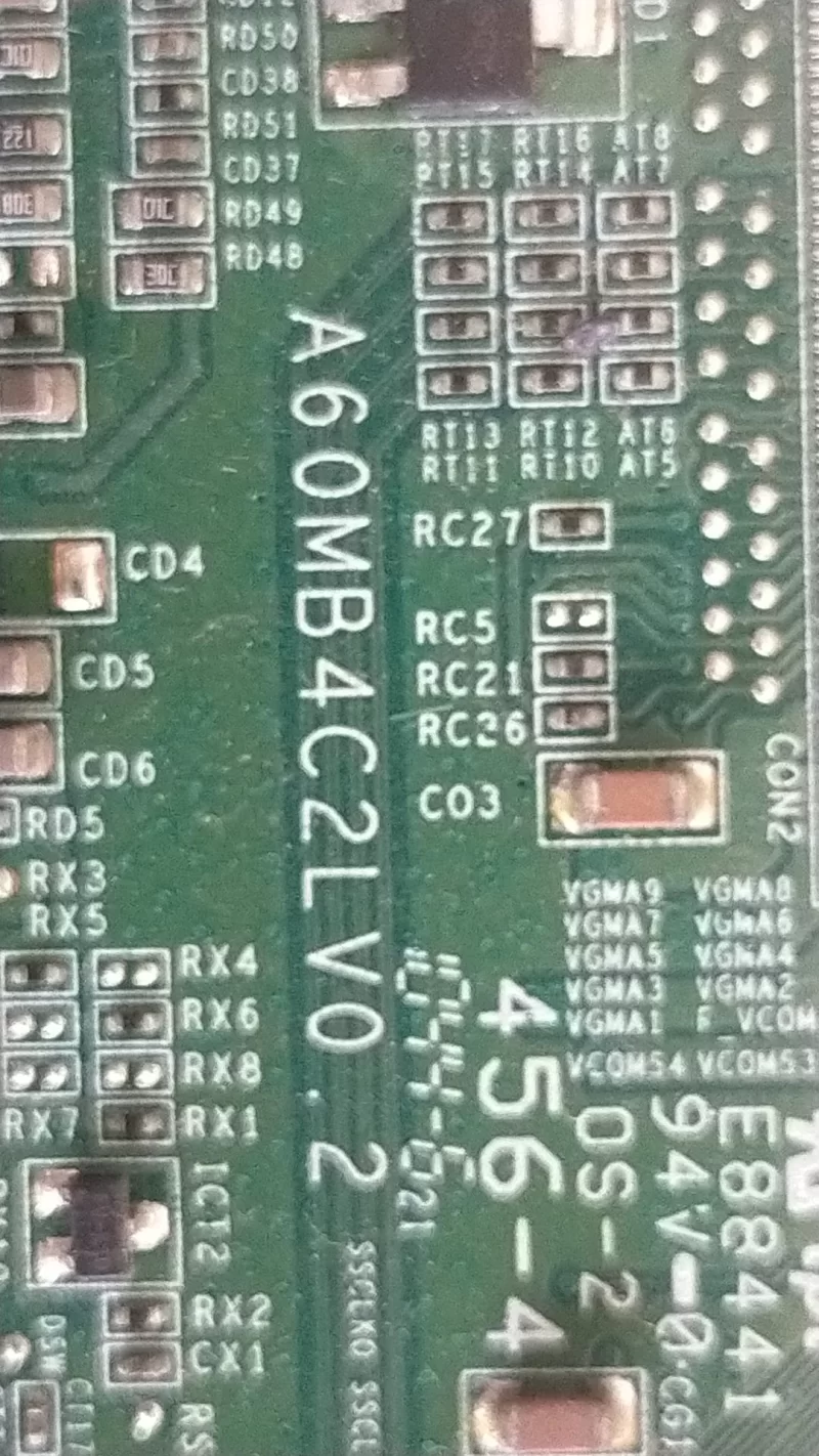 A60MB4C2LV0.2  Sanyo 40R40HD T-con Board 