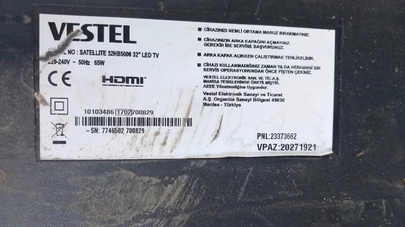 17ld166, Vestel 32hb5000 Kumanda Gözü Ir