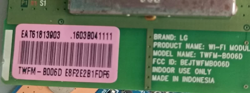 Eat61813903, Lg 43lh570v Wifi Modül