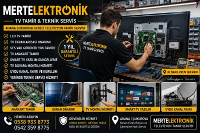 Kenan Evren Bulvarı Televizyon Tamiri