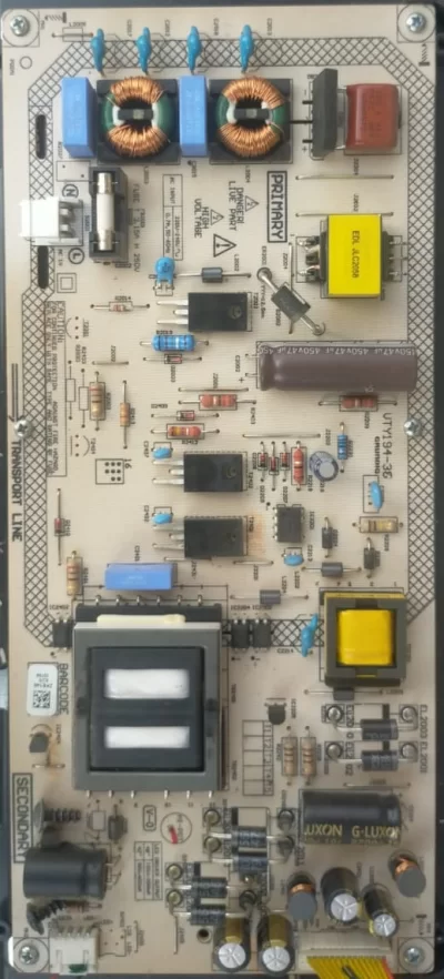 VTY194-38  Arçelik  A40LB5533 Power Board Besleme