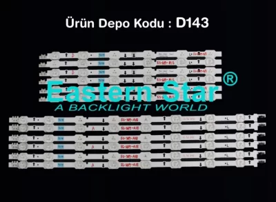 SAMSUNG UE50HU6900S, BN96-32178A, BN96-32179A LED BAR D143
