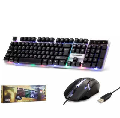 HADRON H837Q KLAVYE & MOUSE SET KABLOLU Q OYUN LEDLİ