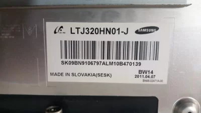 Ltj320ap01-J, Samsung Ue32d6500 Led Bar