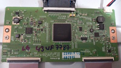 6870C-0571B , LG 43UF7787 T-CON BOARD