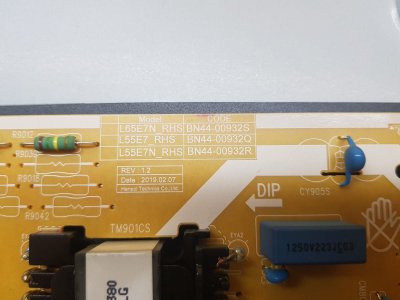 SAMSUNG UE50RU7105UXTK,BN44-00932,POWER BOARD,BESLEME