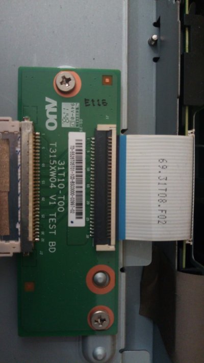 31T10-T00, T315XW04 V1, TEST BD, SONY KDL-32BX320  T-CON BOARD