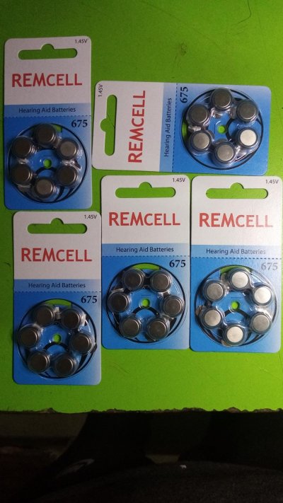 REMCELL 675 İŞİTME CİHAZI PİLİ