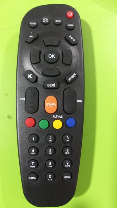 Next 9950 CIS 9900 CIS, Beko RS, D-Smart Oval RS-804  Uydu Alıcı Kumandası