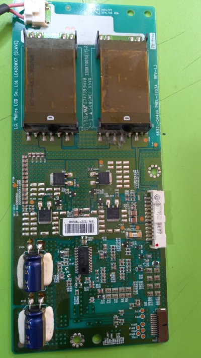 6632L-0449A, PNEL-T703A, REV-1.3, LC420WX7, Inverter Board