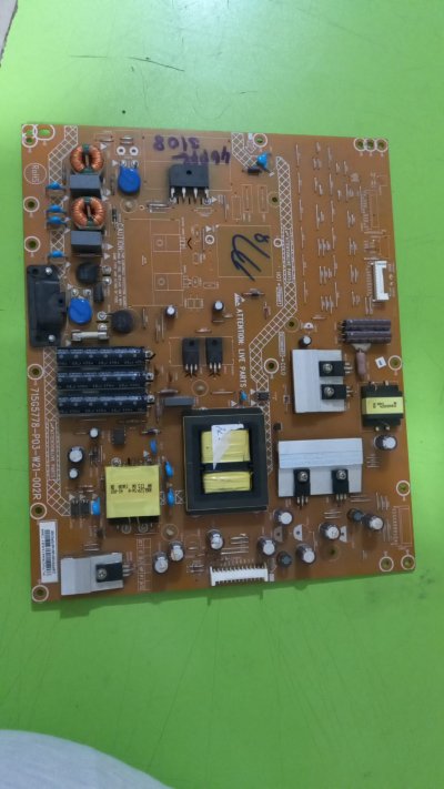 715G5778-P03-W21-002R  PHILIPS  46PFL3108K/12  POWER BOARD  BESLEME