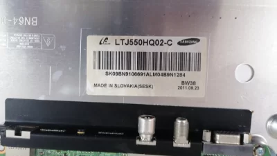 LTJ550HQ02-C SAMSUNG UE55D7000 LED BAR AYDINLATMA